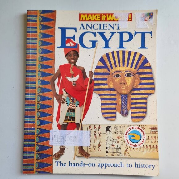 Ancient Egypt Make it Work Book Paperback Book Textbook School Supplies Classroo - Picture 1 of 13